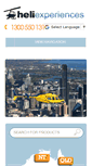 Mobile Screenshot of heliexperiences.com.au